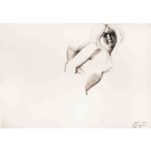 Modern Art, Artwork, Drawing, Emilio Grecon Nude, Woman