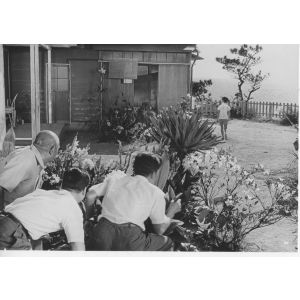 On the set of “Tengoku to jigoku” by Kurosawa - 1963