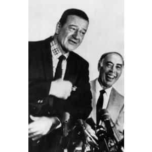 John Wayne and George Chairman