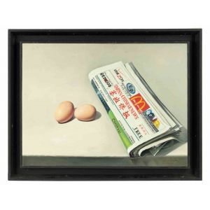 Eggs and Newspaper