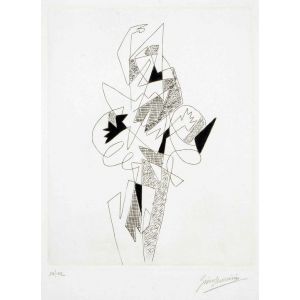 Arlecchino by Gino Severini - Contemporary Artwork
