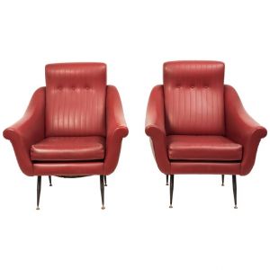 Pair of Armchairs By Anonymous - Design Furniture