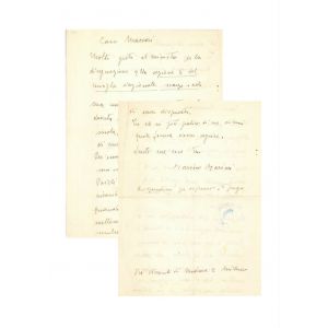Letter to Mino Maccari