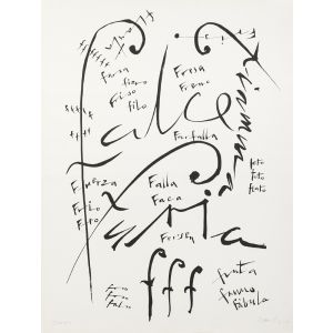 Letter F by Rafael Alberti - Contemporary Artwork