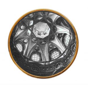 Vintage plate from the series of church domes “Cupole d'Italia”