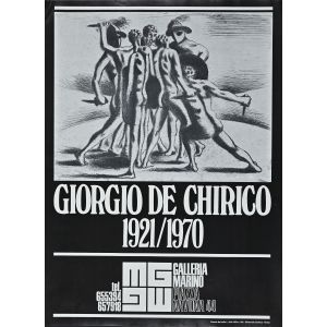 Poster Giorgio De Chirico Exhibition