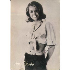 Fonda's Autograph by Jane Fonda - Photograph