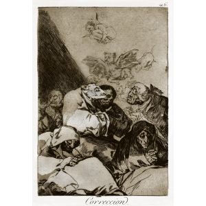 Correccion by Francisco Goya - Old Master Artwork