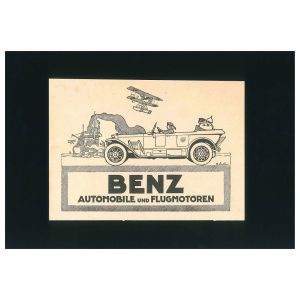 Benz Automobile Advertising by Anonymous - Modern Artwork