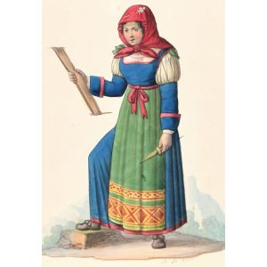 Woman In Costume
