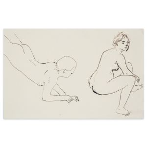 Erotic Look by Marcel Vertés - Modern Artwork