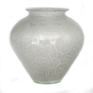 Handarbeit Kunstglas Vase