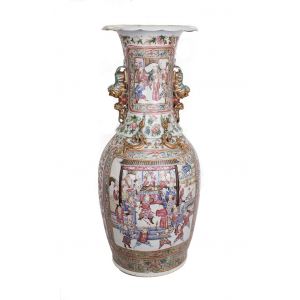 Qing Dinasty Baluster Vase