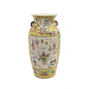 Chinese Polychrome Vase