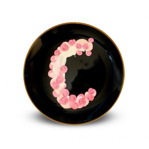 C Plate - The Alphabet by Erté - Design and Decorative Objects