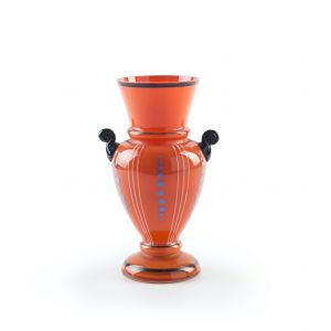 Orange Glass Amphora - Design and Decorative Object