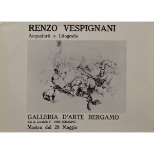 Renzo Vespignani Vintage Poster Exhibition