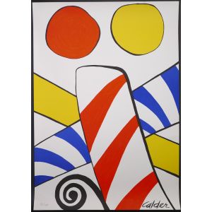 Composition With Circles by Alexander Calder -  Contemporary Artwork