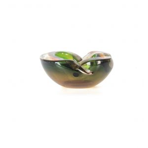 Multicolored glass ashtray - Decorative Object
