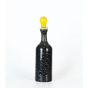 Black and White Spotted Bottle by Jean Mell