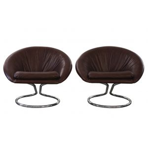 Pair of Armchairs by Giotto Stoppino
