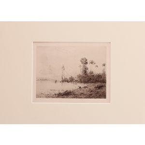 Landscape by hippolyte camille delpy - Modern Artwork 