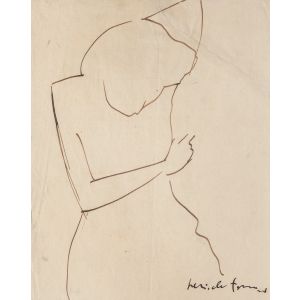 Figure of Woman by Pericle Fazzini   Artwork