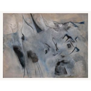 Grey Composition by Giorgio Lo Fermo -Contemporary Artwork