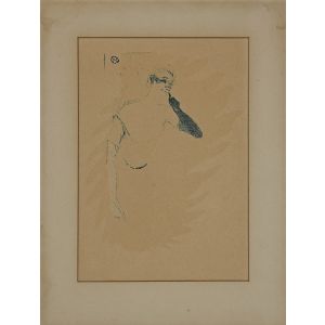Yvette Guilbert by Henri De Toulouse-Lautrec - Modern Artworks