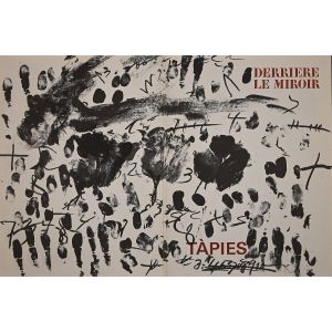 Derriere Le Miroir Cover - Antoni Tapies