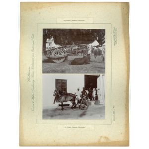 Indien - Benares Fuhrwerke by prince Franz Ferdinand von Osterreich Este - Artwork