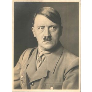 H. Hoffmann, Portrait of Hitler half-lenght, Front.