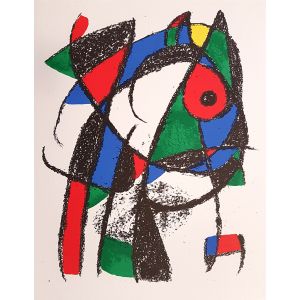 Miró Lithographe II - Plate I 