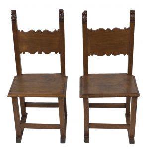 Pair of Chairs and a Stool