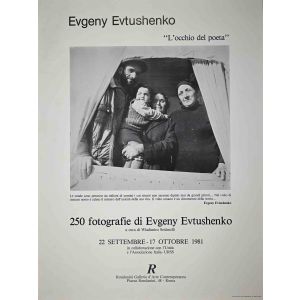 Evgeney Evtushenko- Exhibition Poster