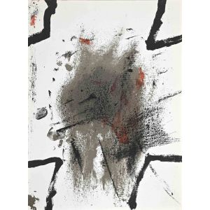 Antoni Tapies - Composition - Contemporary Artwork 