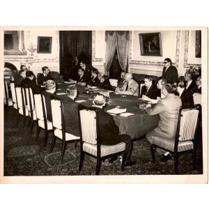 Leaders of the Middle East and Asiatic Countries - Vintage Photo 1956