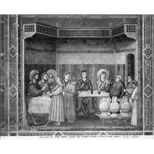 The Wedding of Cana - Vintage Photo Detail of the 