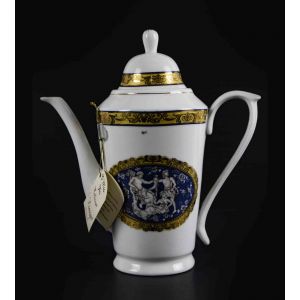 Limoges Porcelain Teapot - Decorative Objects