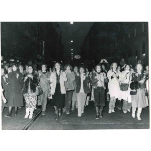 The Protest - Historical Photograph About the Feminist Movement