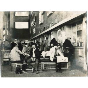 In the Station- Vintage Photographs