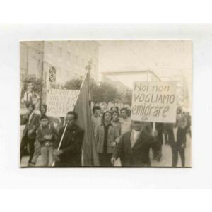Italian Protests, Vintage Photograph