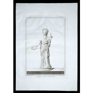 Pietro Campana - Ancient Roman Statue - Old Masters Art
