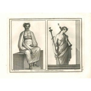 Ancient Roman Gods - Giovanni Morghen - Old Master's Artwork