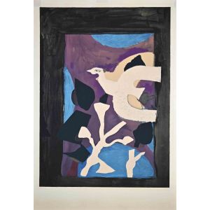 After Georges Braque - Oiseaux - Modern Art