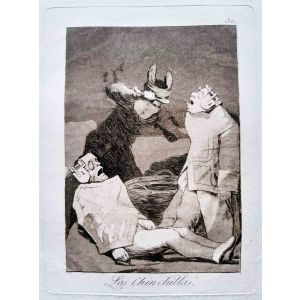 Francisco Goya - Los Chinchillas - Old Masters Art