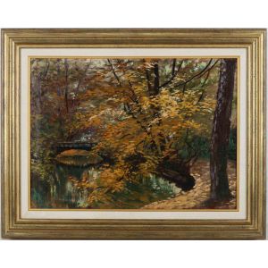 Gerhard Haenisch - Autumn Forest - Old Masters' Art