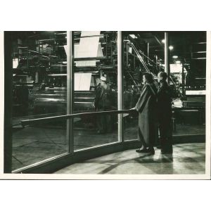 Presses in Operation - American Vintage Photograph