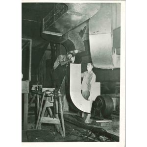 Sheet Metal Worker - American Vintage Photograph