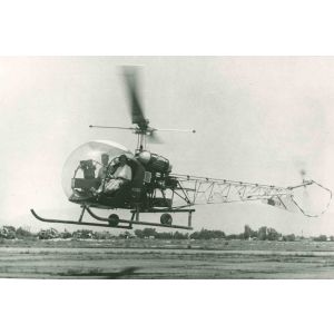 Vintage Mosquito Helicopter- American Vintage Photograph